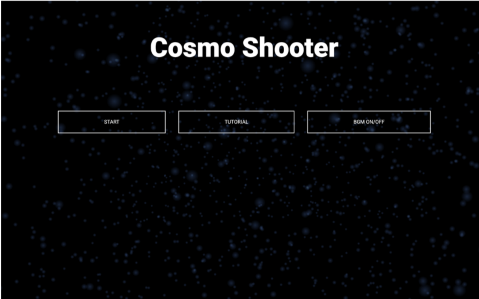 Cosmo Shooter
